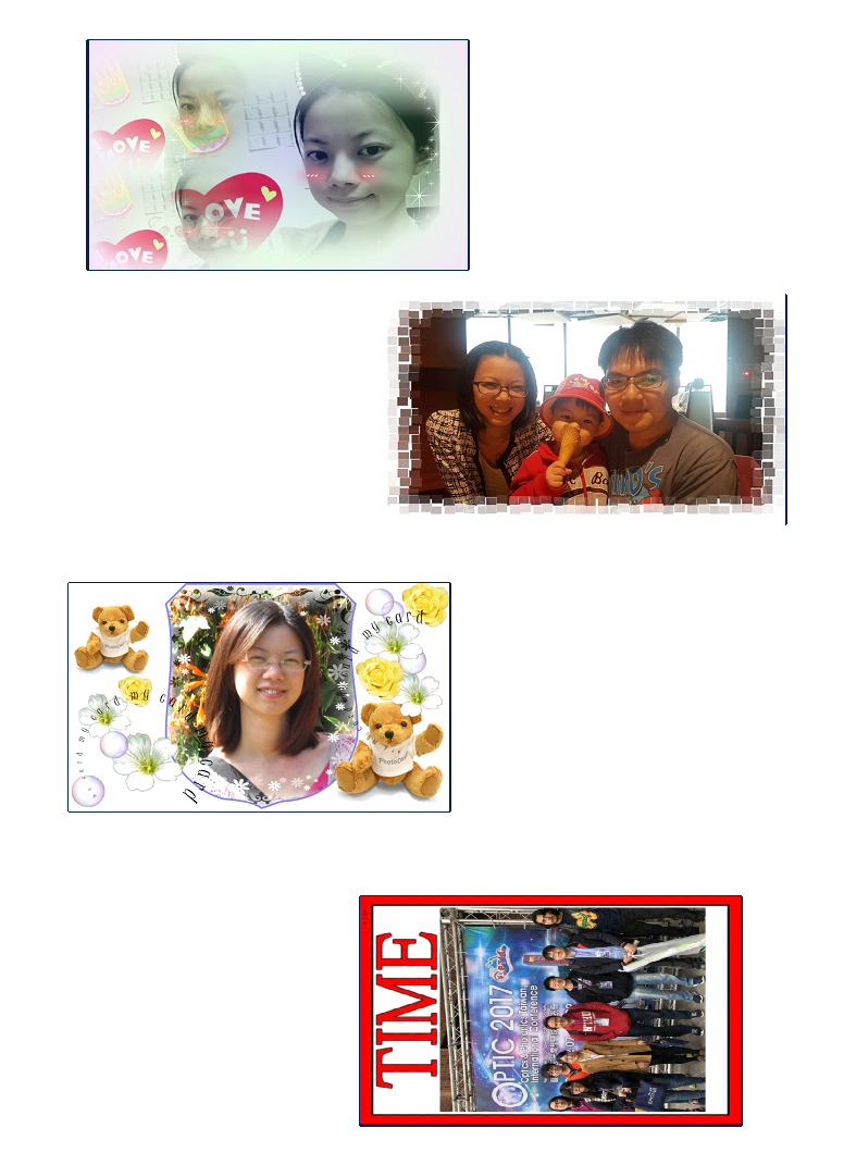 學員自創悠遊卡作品，每張都很有特色