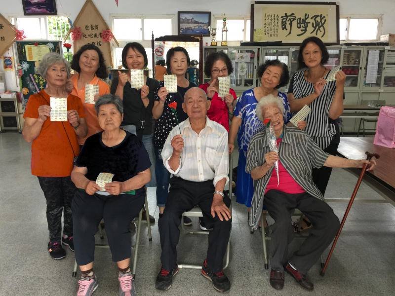 學員開心的分享作品