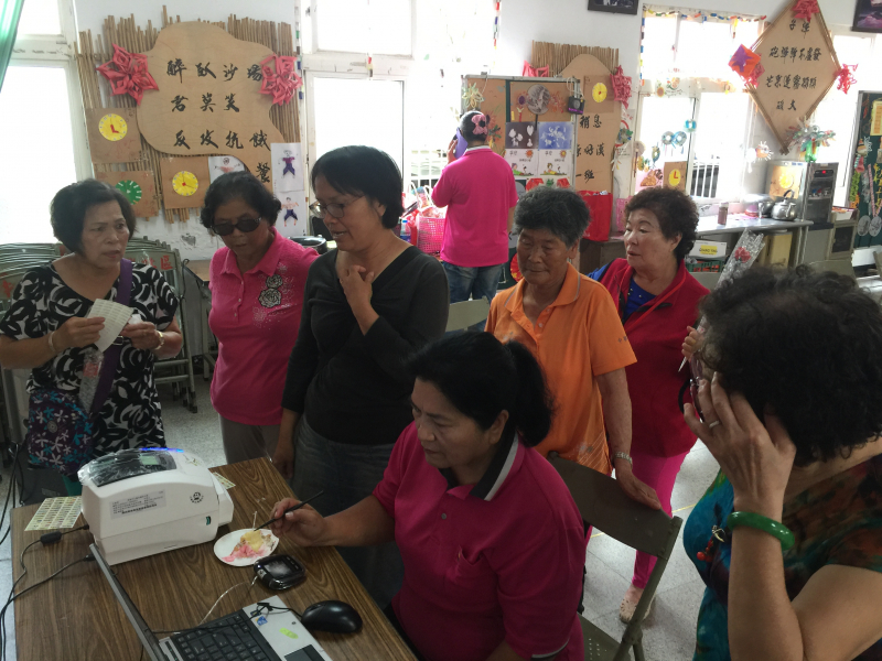 學員上課練習情形