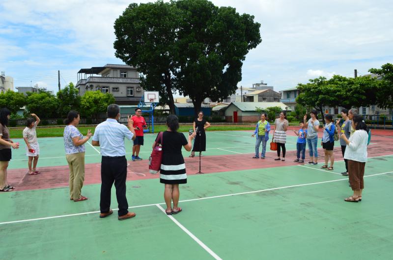 集體拍攝環景相片