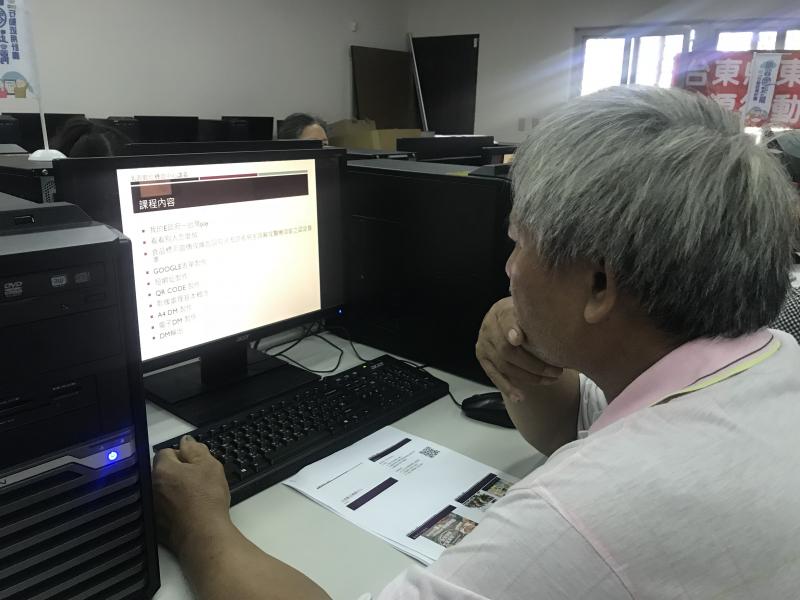 學員從不懂到可以自己操作