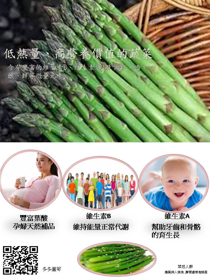 蘆筍姐姐農產 吃得出用心與健康喔