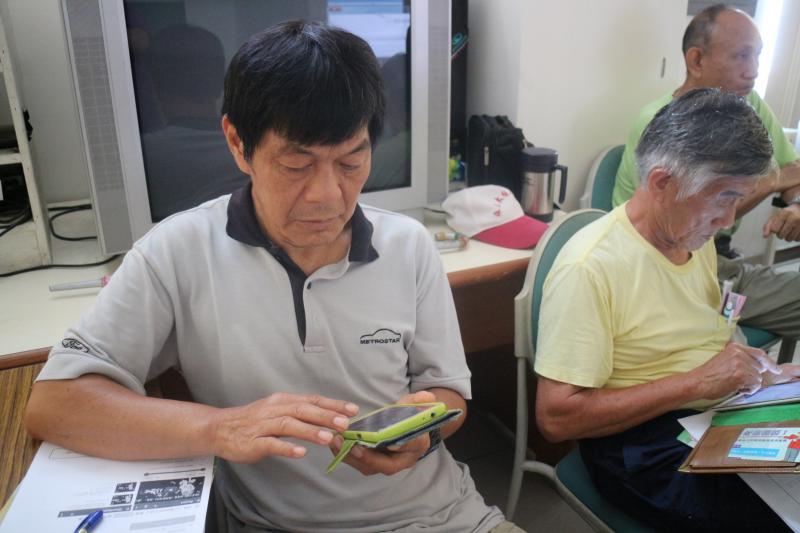 數位生活上課學員狀況