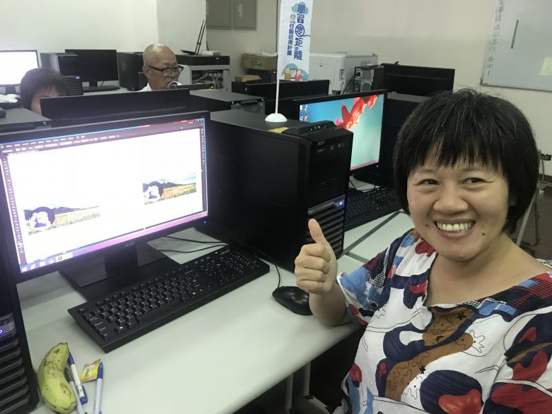 新住民說郭小姐喜歡這樣的學習