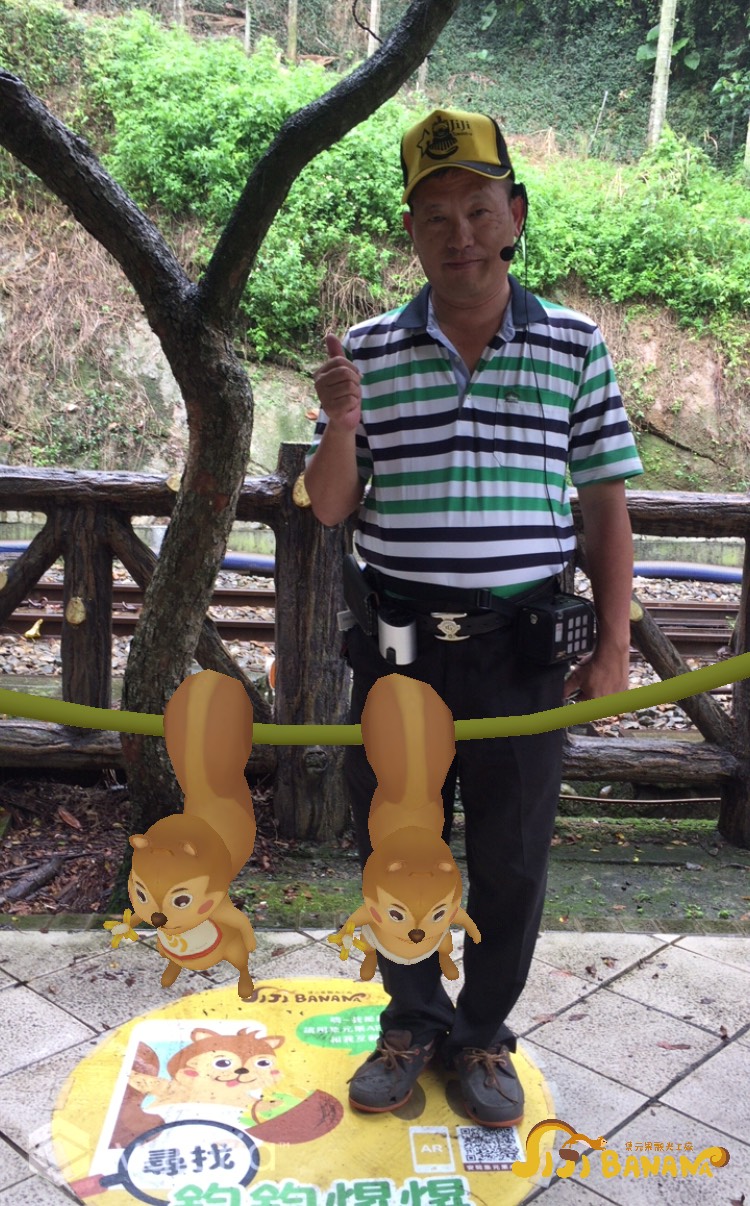 集集鎮陳鎮長前來探班關心學員學習情形，分享集集鎮吉元果觀光工廠之當下活動嗨翻集集~金色蕉年華與吉祥物拍照兌換山蕉冰淇淋活動，讓學員實際體驗相當好玩。