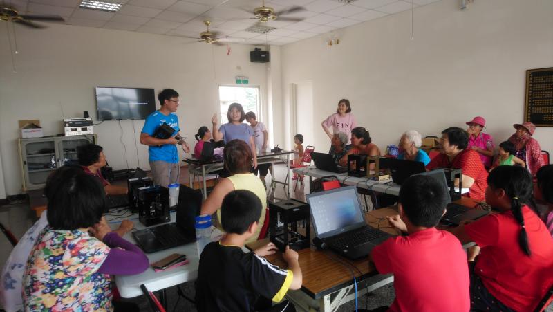 學員自行操作要雷雕的圖檔