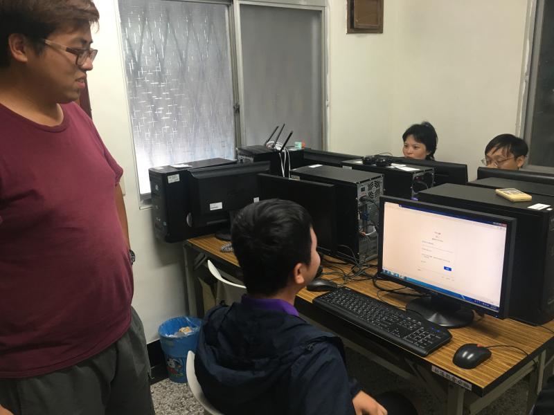 學員上課畫面