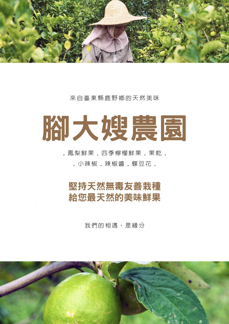 腳大嫂農園，學員作品