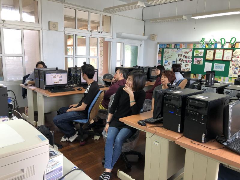 學員上課畫面