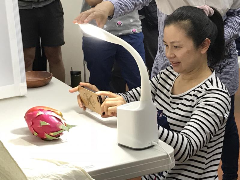 學員實際練習拍攝