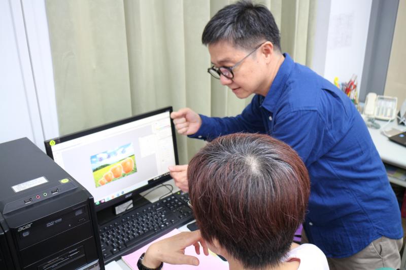 講師針對學員成果做微調及檢討