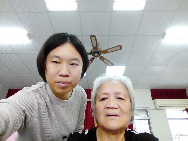 學會自拍的學員