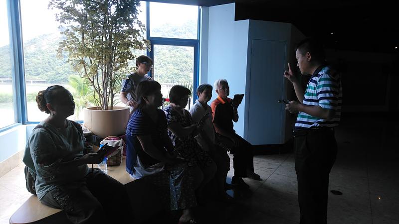 學習努力中的學員