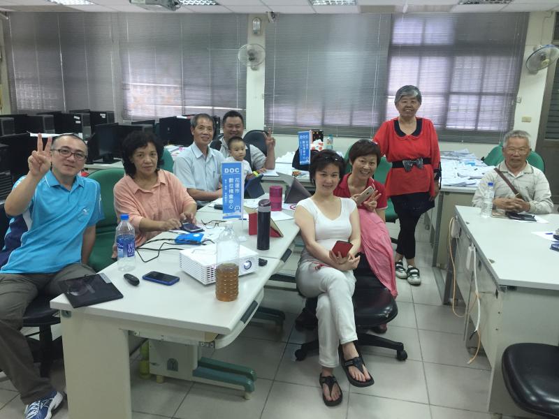 課程結束完美合照