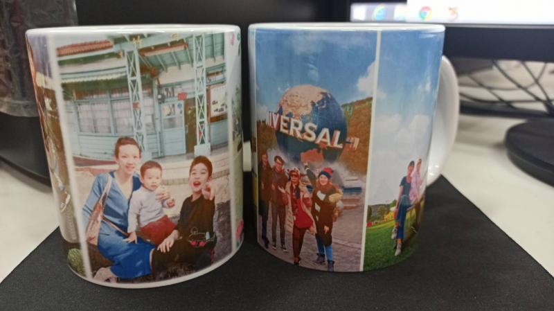 學員們製作的馬克杯作品