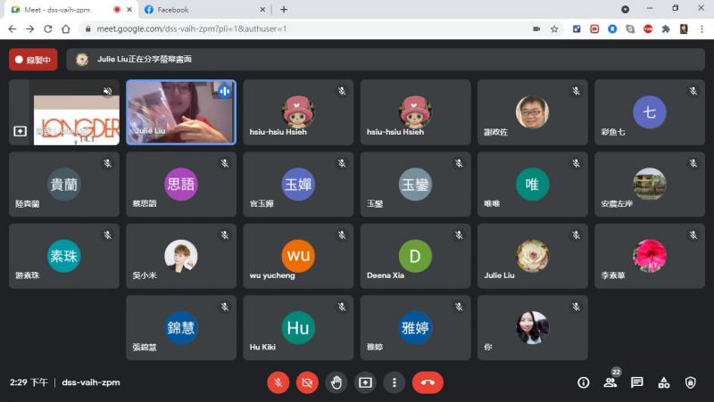 疫情期間許多店家受到衝擊，學員們參與本次課程非常踴躍
