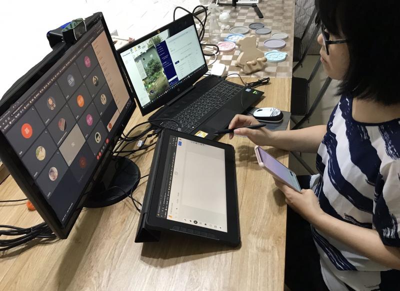 講師的授課照
