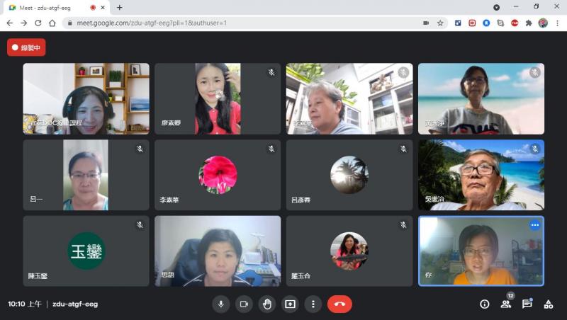 學員參與課程情形