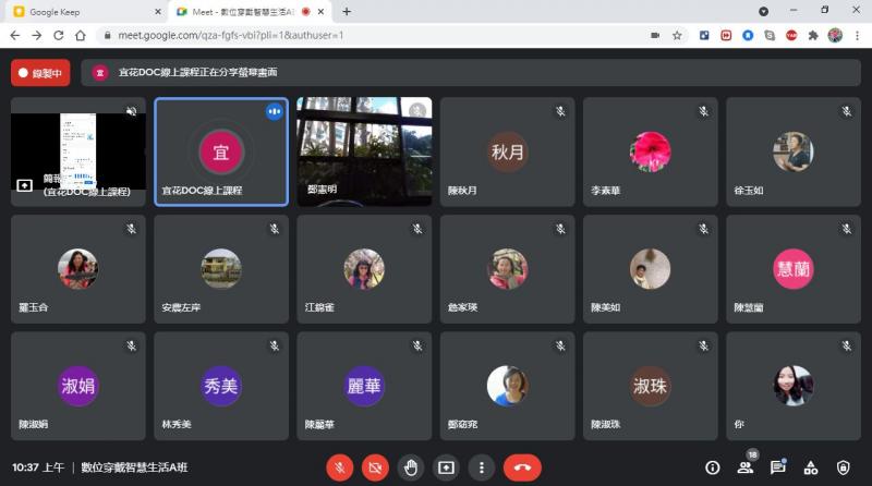 學員參與課程情形