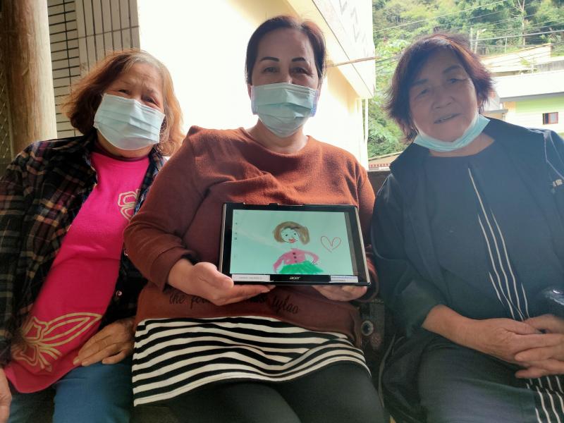 每位學員都對自己的作品很滿意