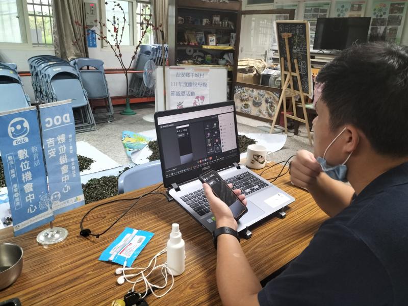 講師的教學一景