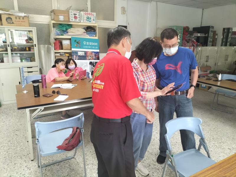 學員互相分享學習心得