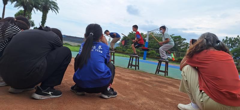 學員與老師實際攝影