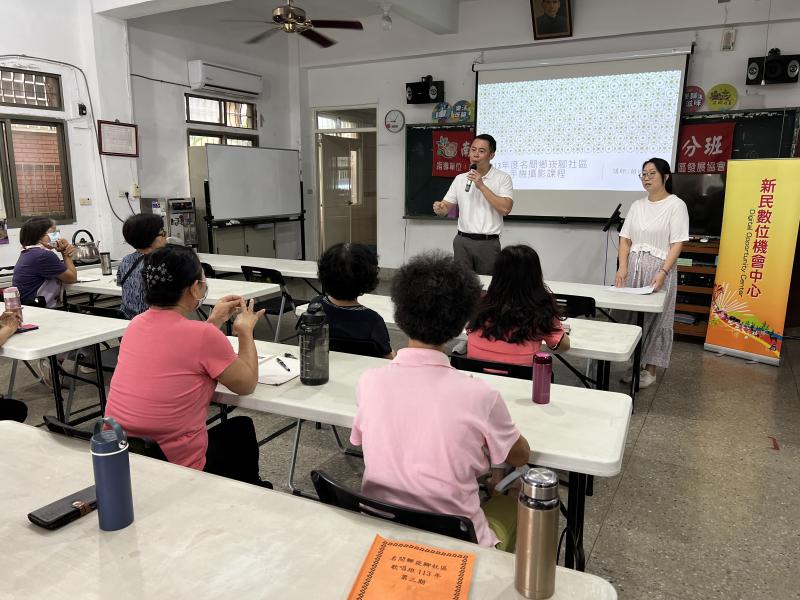 陳翰立鄉長蒞臨勉勵