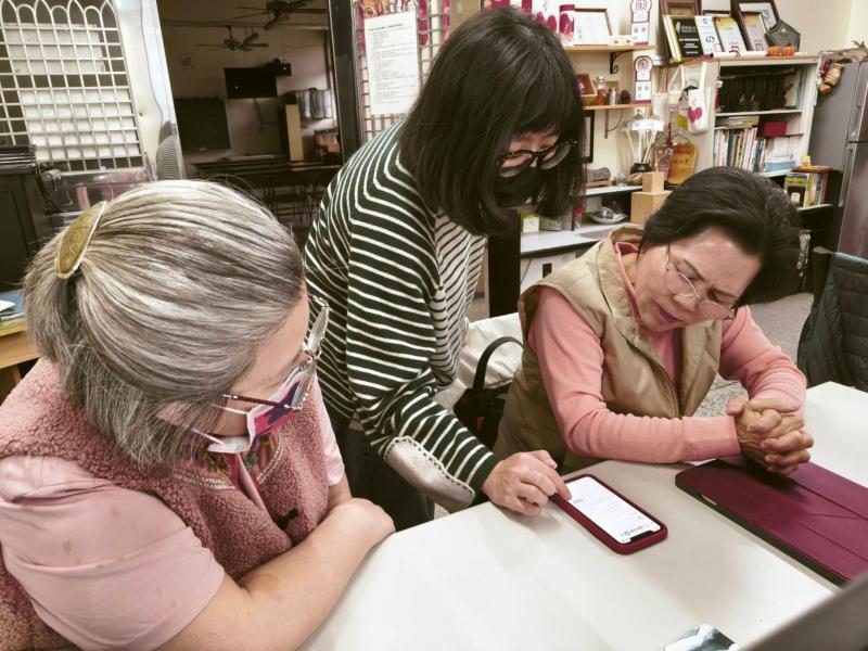 學習上有問題可隨時得到協助