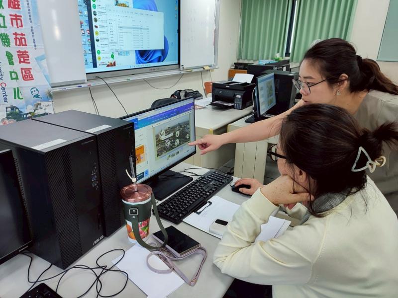 學員實際操作及作品產出