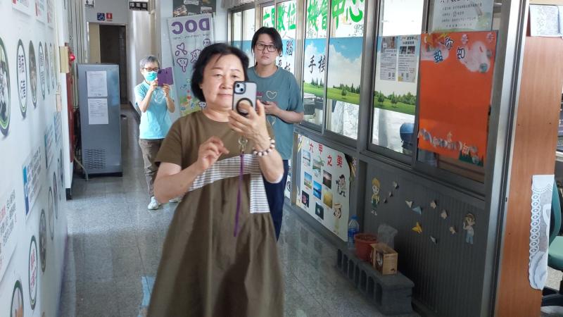 六甲DOC教室外面也是個拍影片的素材呢，這可不能錯過了!