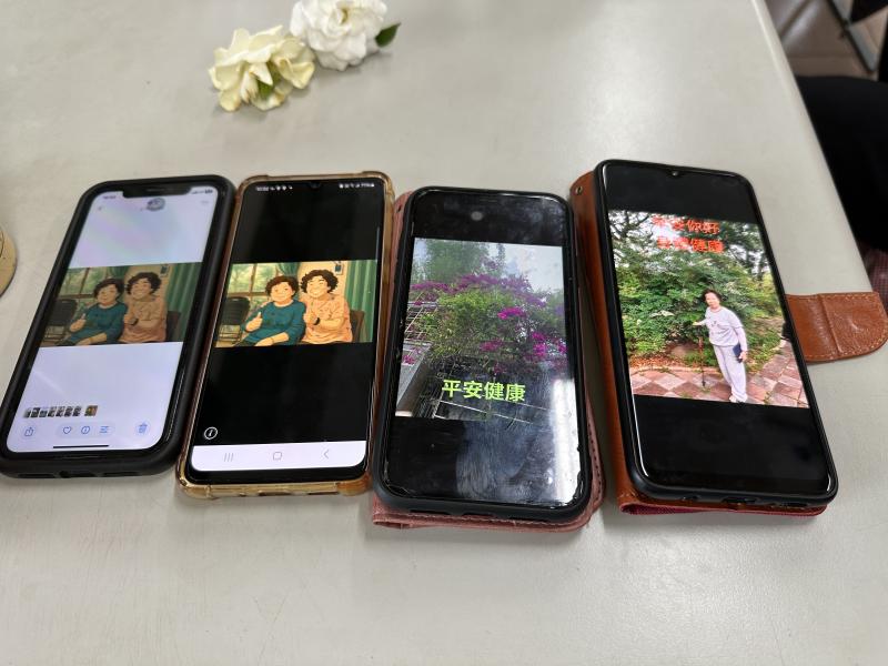 長者學員使用ChatGPT成果