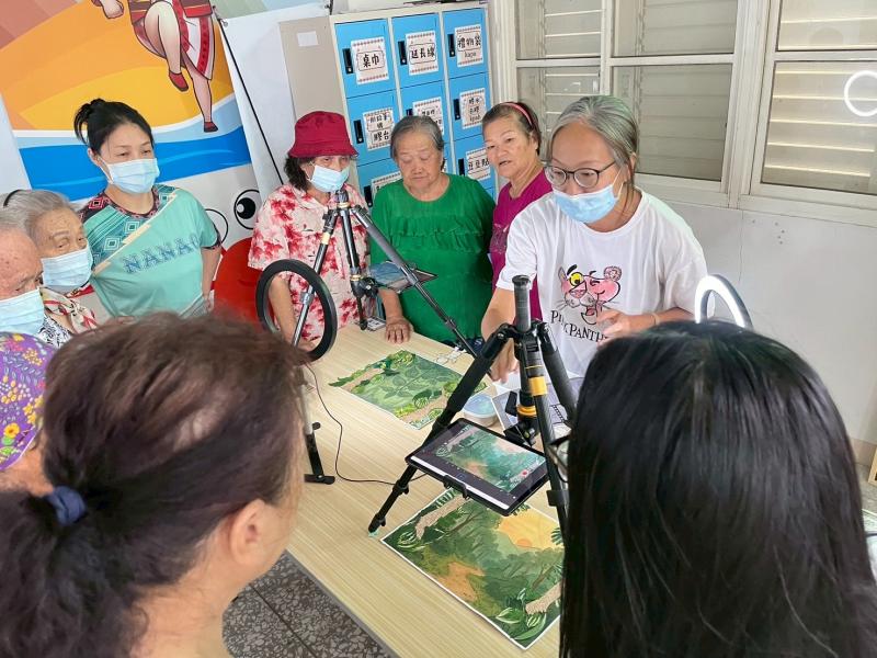 老師講解定格動畫原理