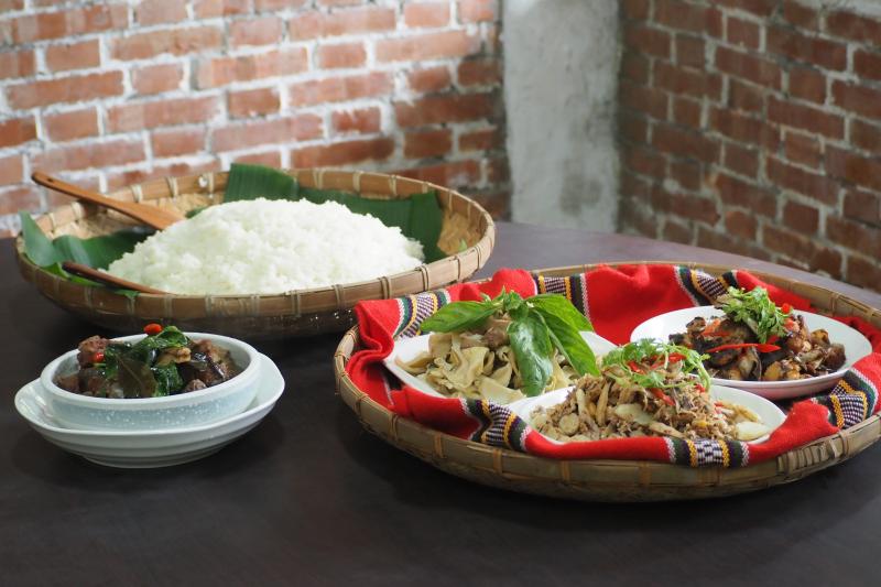 食材與料理的合影