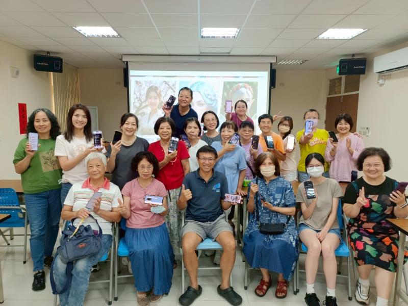 最後課堂的大合照