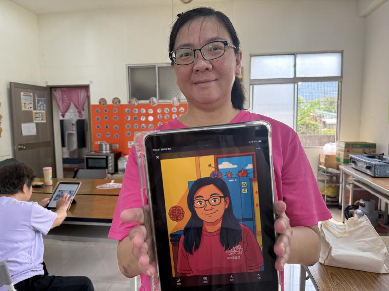 成果展現 自畫像的生成圖片下載應用