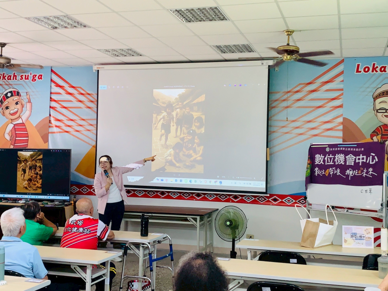 課程內容從資訊素養概念開始，延伸到AI文案的寫作技巧與工具實作，大家邊學邊玩