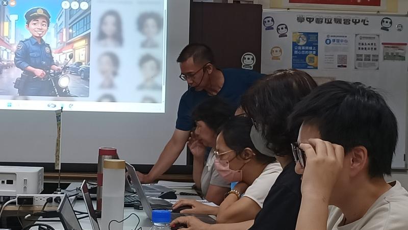 示範線上換臉工具，結合實用與趣味應用