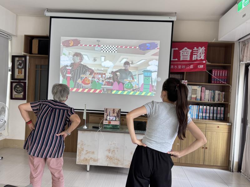 我會用AR做運動