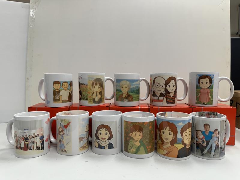 學員學會AI風格圖片及Canva編輯圖片技巧，並展示學員成果作品.