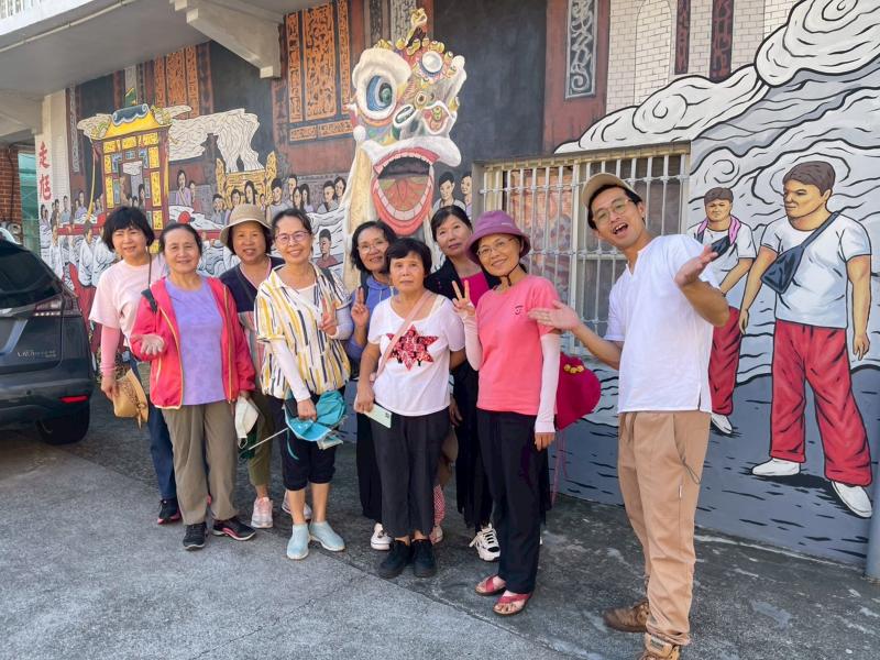 利澤老街取景結束來張大合照