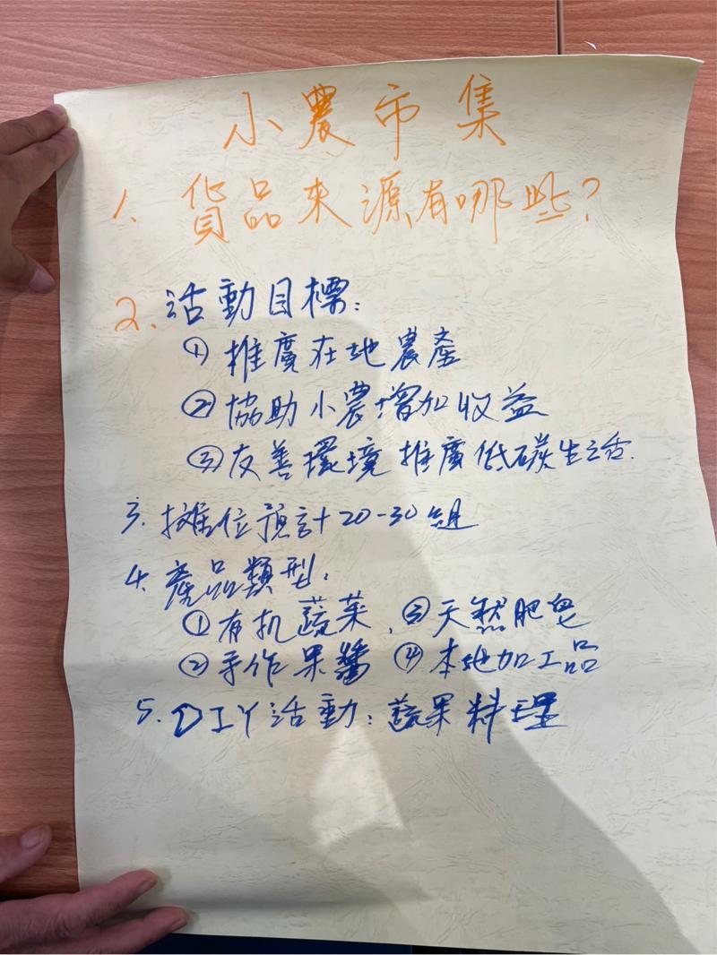 大家互相討論、反覆調整，學習氛圍熱烈，連平時不太開口的阿公阿嬤也加入腦力激盪！
