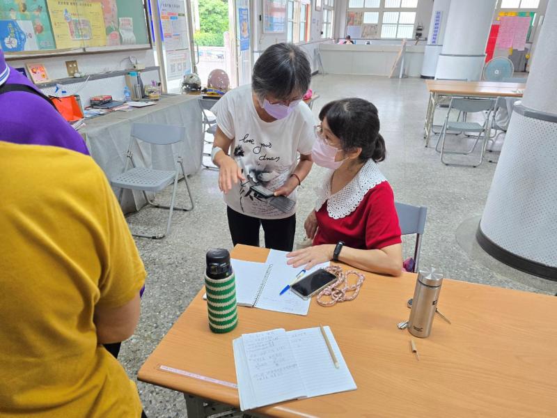 同學之間互相研究分析