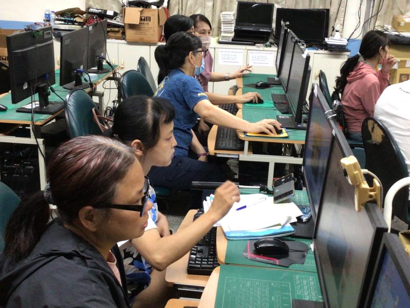 研習中課程學習狀況