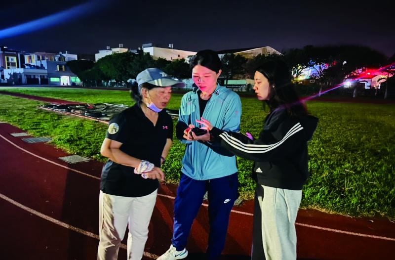 學員相互檢查造嘎那盃6.0-馬拉松世界app設定