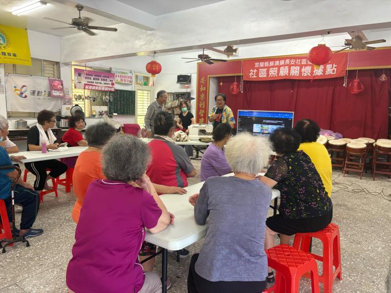 非常感謝數位中心、老師以及美婷的支持與用心，讓長安社區能夠透過數位的力量展現我們的特色。