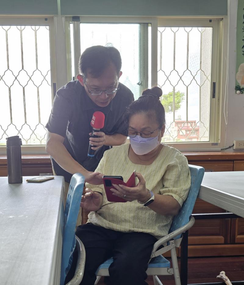 講師教導查詢日治時期草屯北投地區的歷史地圖