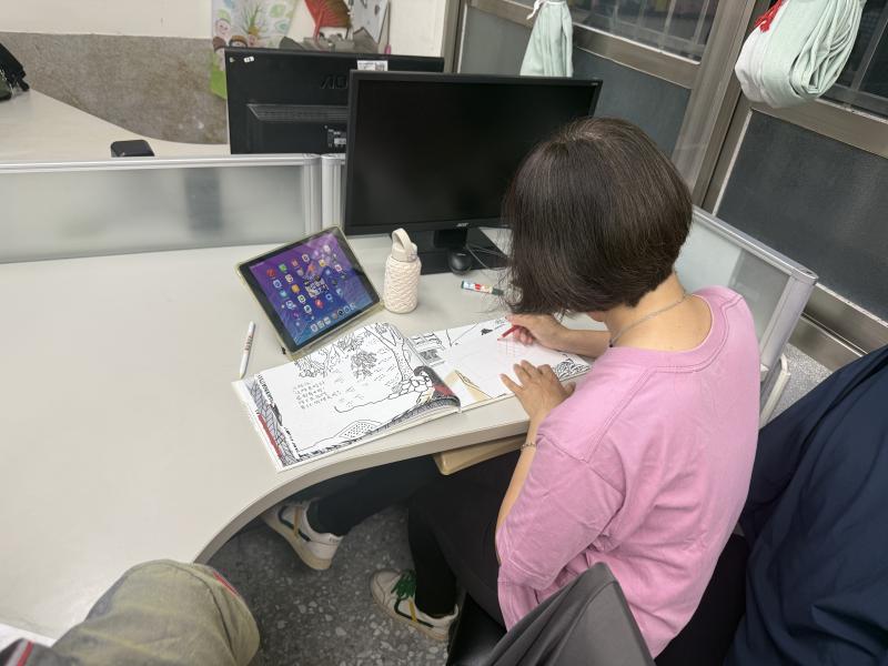 學員善用老師的教學，創作出屬於自己的個人特色作品