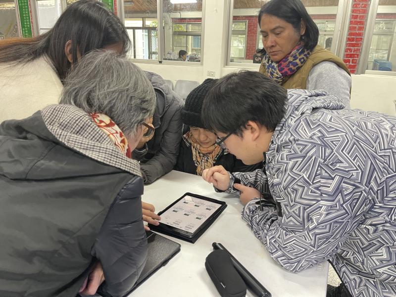 傳送門設置與YouTube上傳為課程最後環節。學員參考討論影像連結，成功將部落信仰與科技結合，為地利天主堂70週年慶典留下可分享、可回味的珍貴數位導覽成果。