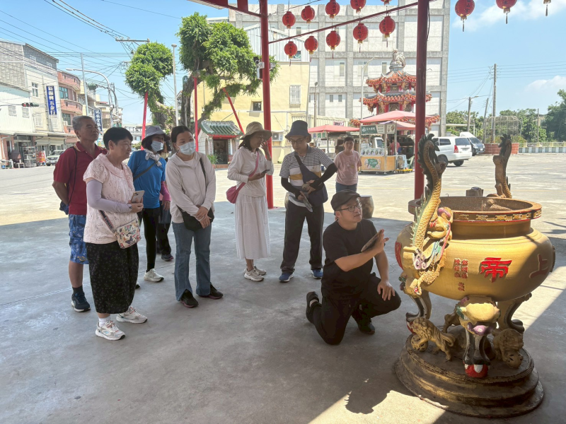 講師示範取景的角度